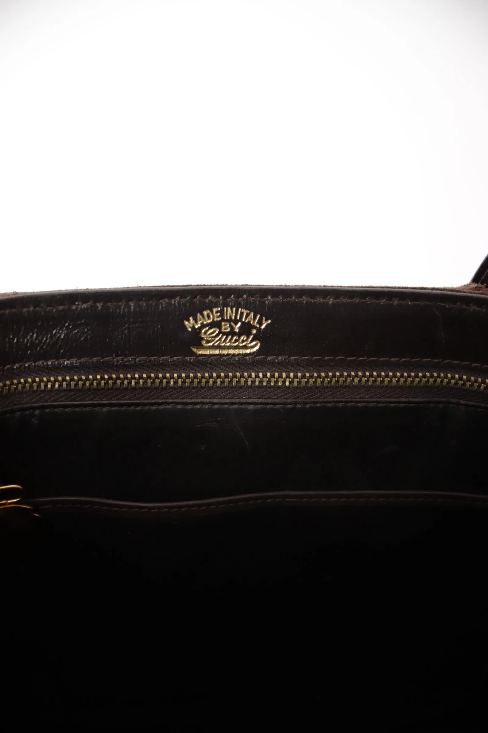 1980s Gucci Suede Shoulder Bag*