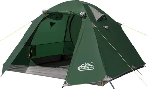2-3 Person Tent Backpacking Tent, Waterproof Windproof 4 Season Tent for Camping, Easy Setup Two Person Tent for Backpacking, Hiking, Hunting, Motor Cycling & Biking
