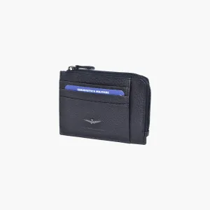 Air Force Military Wallet Flat with soft leather zip am187-ne
