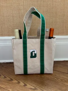 Bag - CB Station Four Bottle Wine Tote - Green