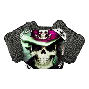Bone | Pirate | ACL PRO Razor Cornhole Bags
