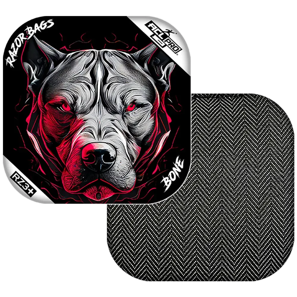 Bone | Pitbull Black Series | ACL PRO Razor Cornhole Bags