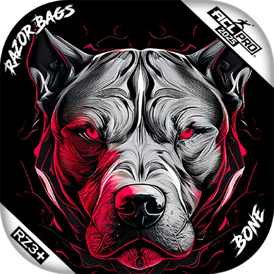 Bone | Pitbull Black Series | ACL PRO Razor Cornhole Bags