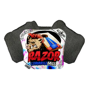 Bone | Razor Tie Dye | ACL PRO Razor Cornhole Bags