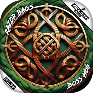 Boss Hog | Celtic Circle | ACL PRO Razor Cornhole Bags