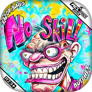 Butcher | No Skill | ACL PRO Razor Cornhole Bags