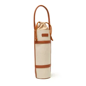 Canvas Single Wine Bag