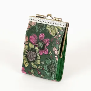 Card Holder   Wallet -  Bamboo Leaves
