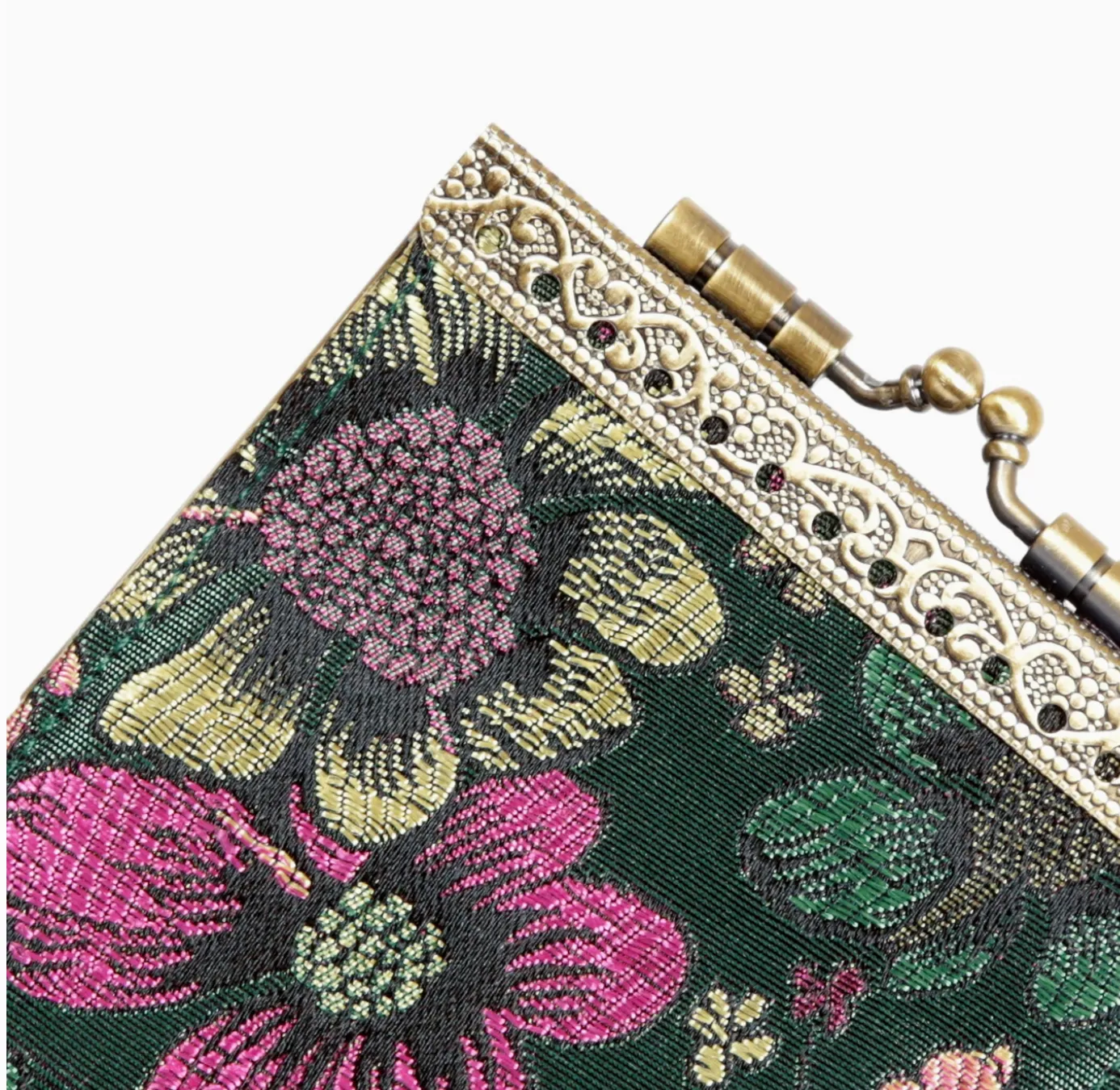 Card Holder   Wallet -  Bamboo Leaves