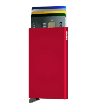 Card Protector - Red RFID Secure