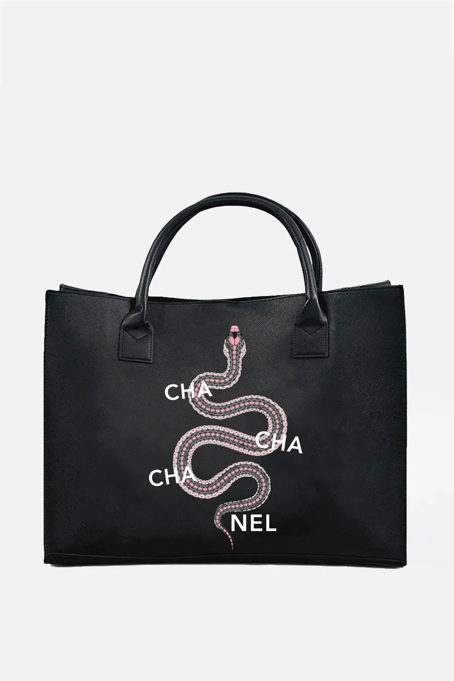 Cha Cha Cha Nel Leather Tote