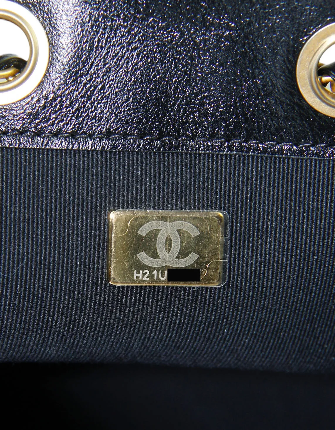 Chanel 2025 Black Leather Small 25 Hobo