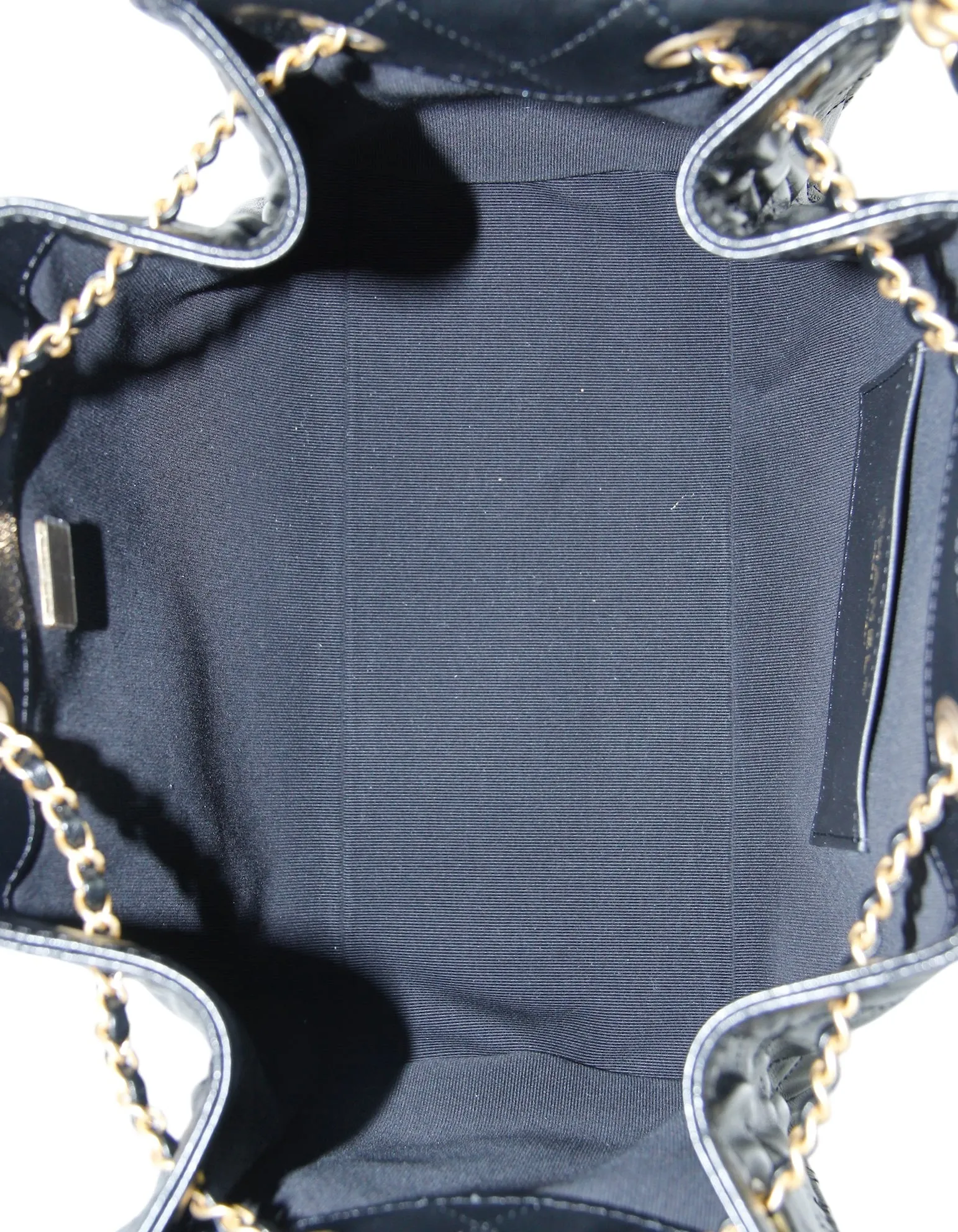 Chanel 2025 Black Leather Small 25 Hobo