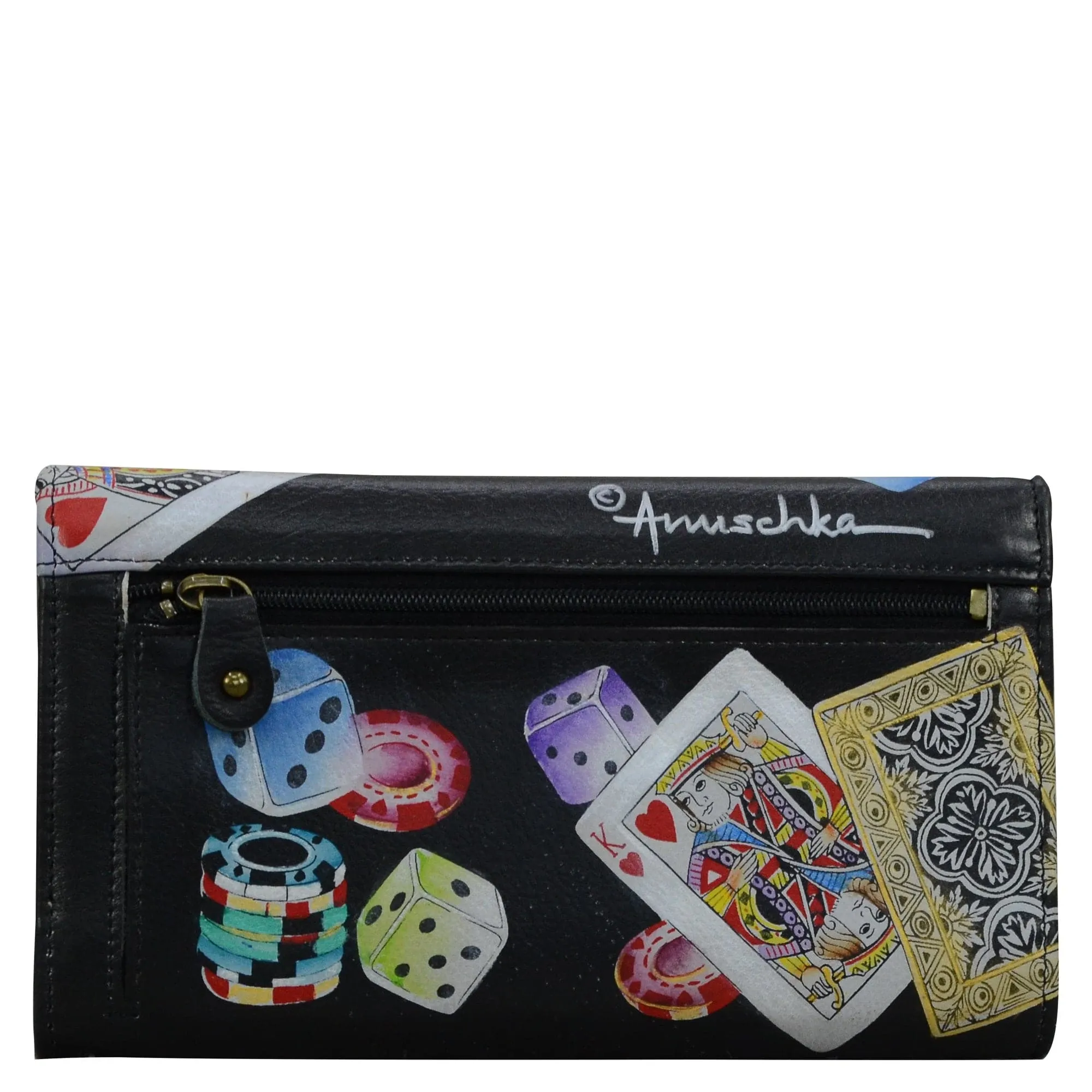 Checkbook Clutch with RFID - 1153
