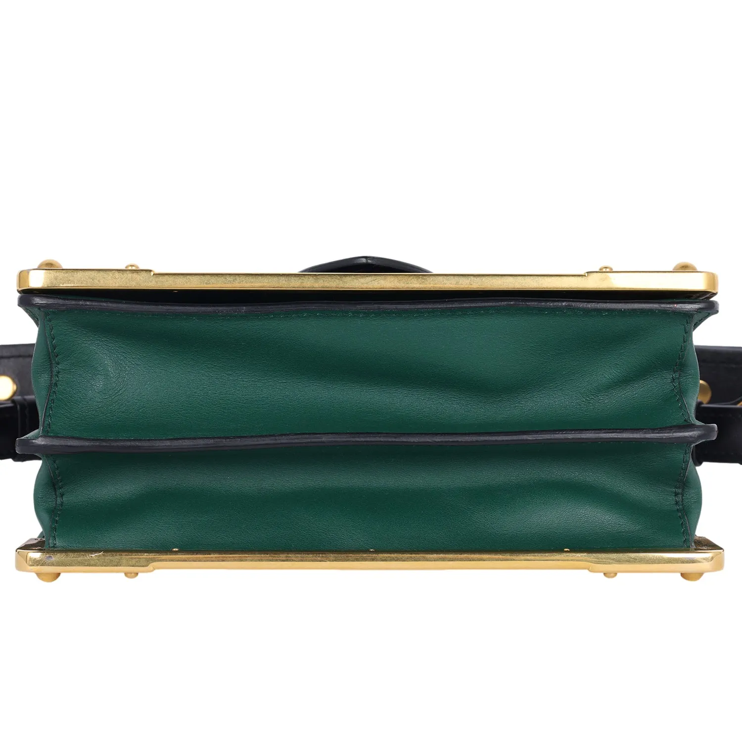 City Calf Saffiano Cahier Bag Biliardo Black