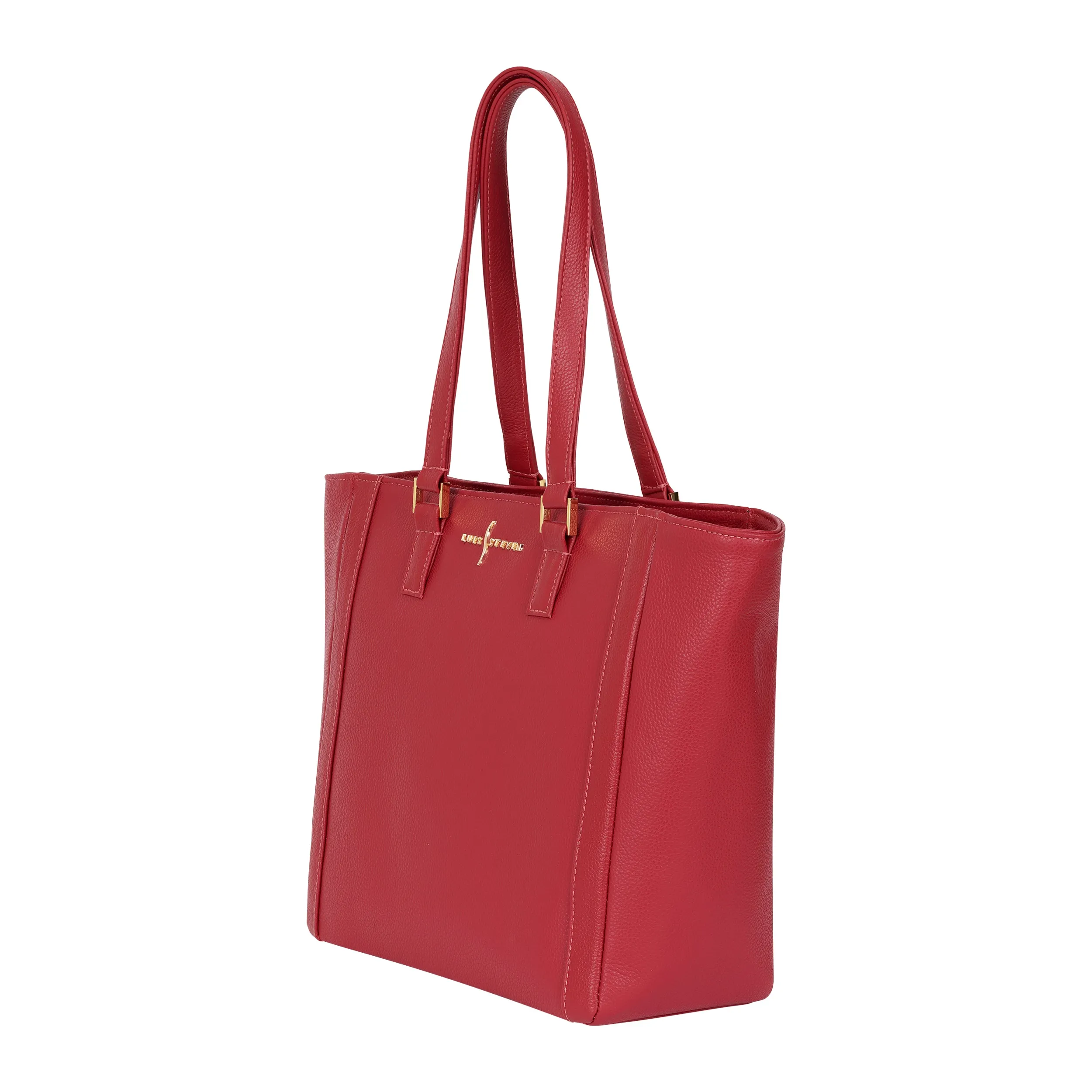 Classic Tote - Red Pebble