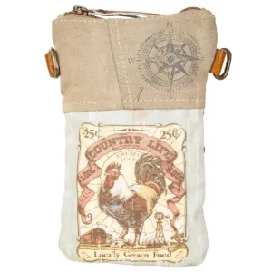 Country Life Vertical Wristlet Pouch