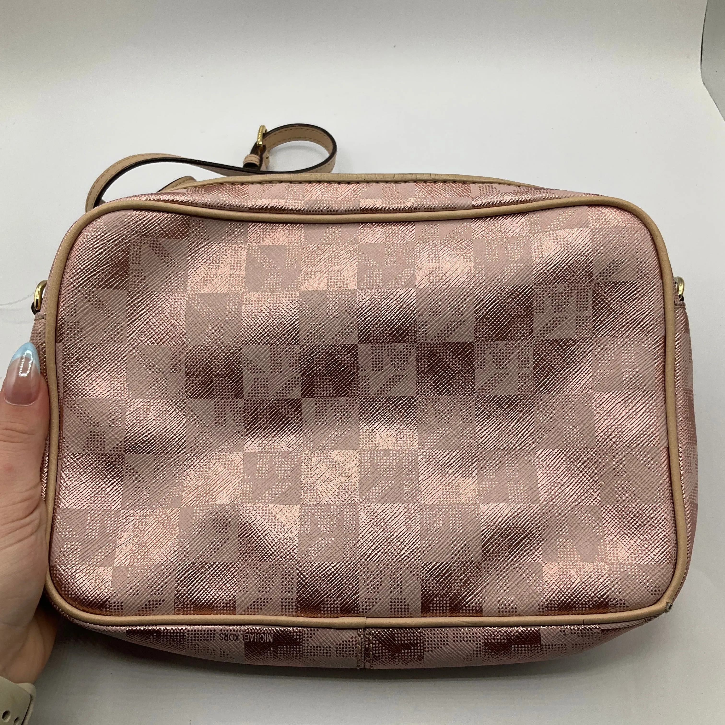 Crossbody Designer By Michael Kors, Size: Small