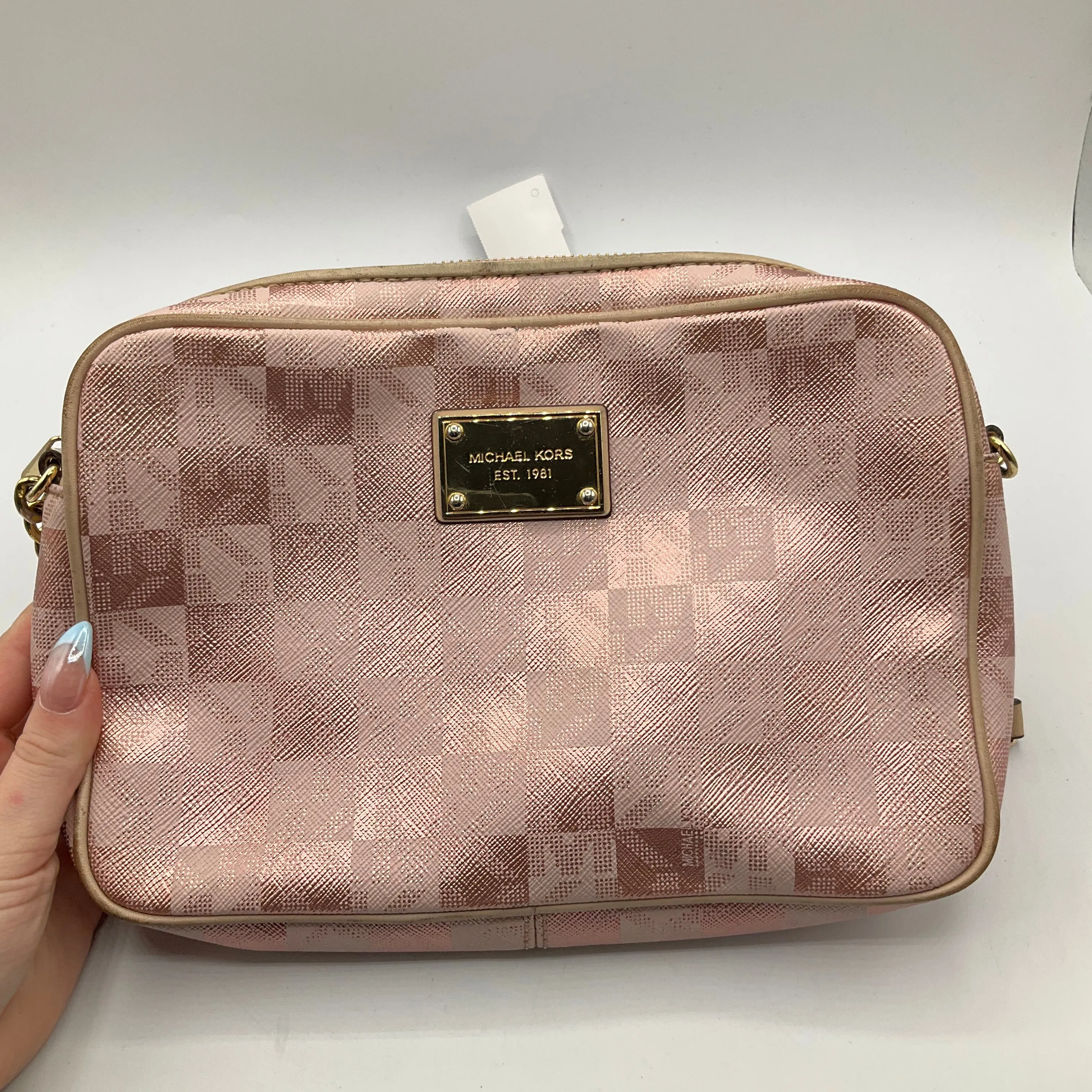 Crossbody Designer By Michael Kors, Size: Small