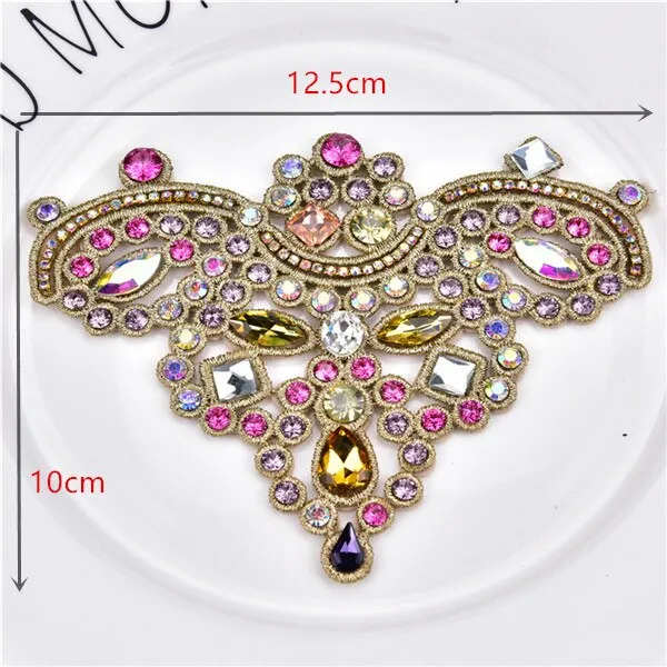 Crystals Rhinestone Flatback Applique
