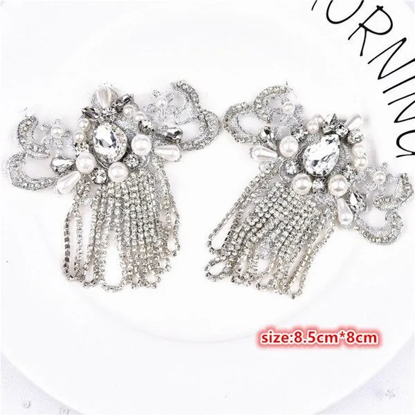 Crystals Rhinestone Flatback Applique
