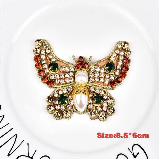 Crystals Rhinestone Flatback Applique