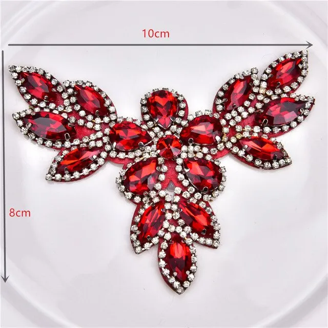Crystals Rhinestone Flatback Applique