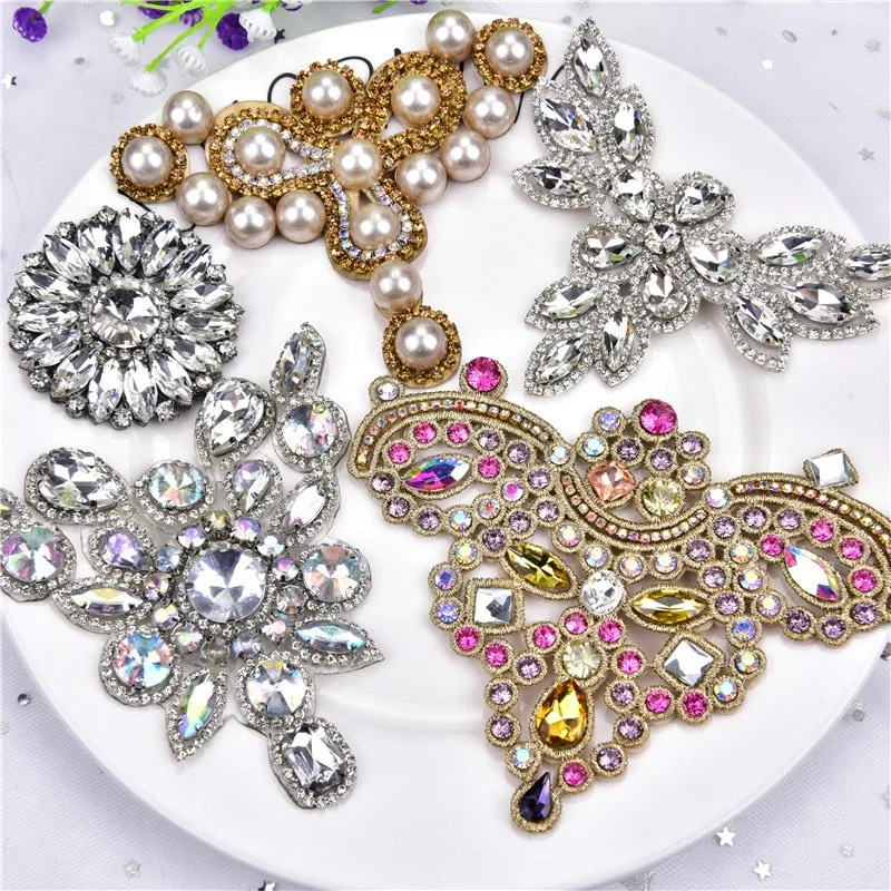 Crystals Rhinestone Flatback Applique