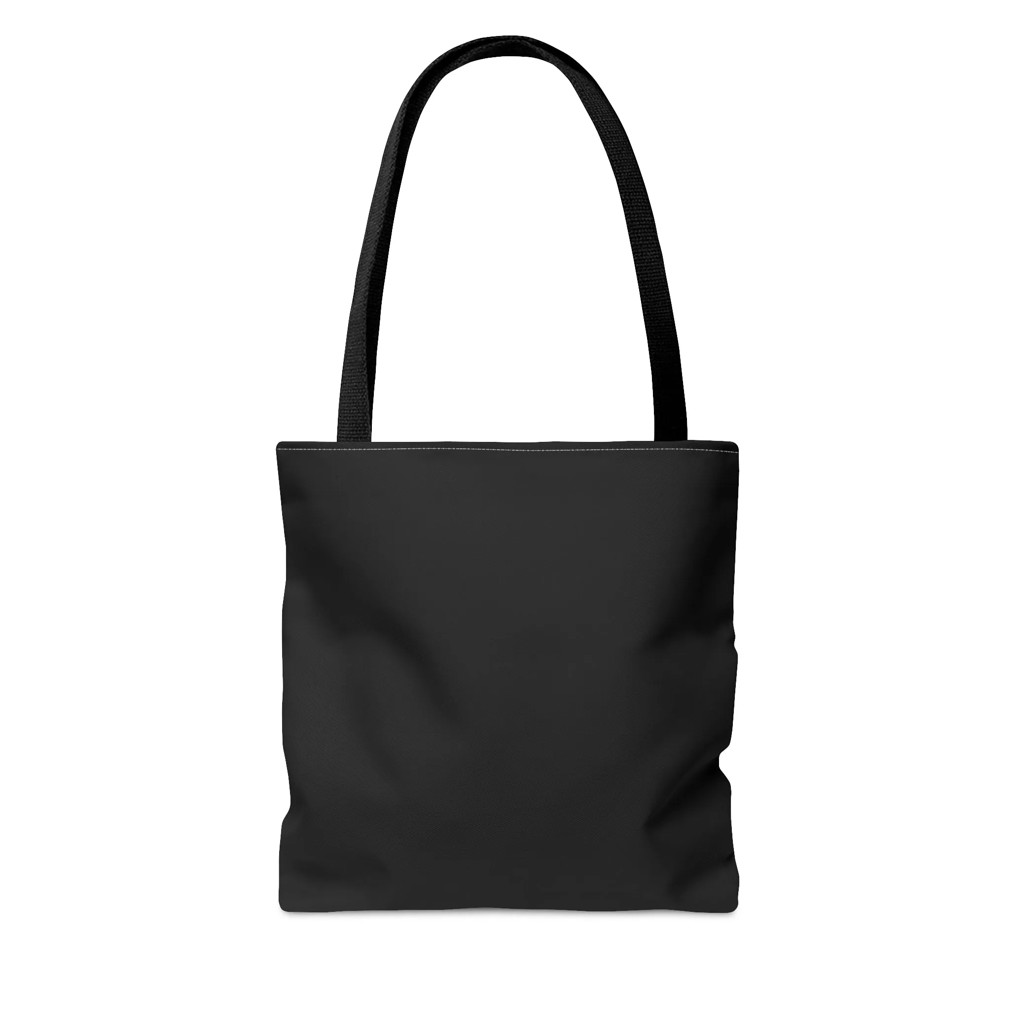 Custom Warped Pink and Black Party Tote Bag