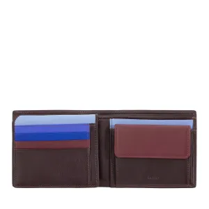 DUDU Multicolored Leather Multicolor Wallet Signed RFID MAN