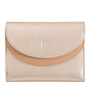 DUDU WOMEN RFID WORLD WALLS WITH PORTAMONE, COLOR LEAVE WALLS DOUBLE PATTA CARD CARD CARD Banknotes