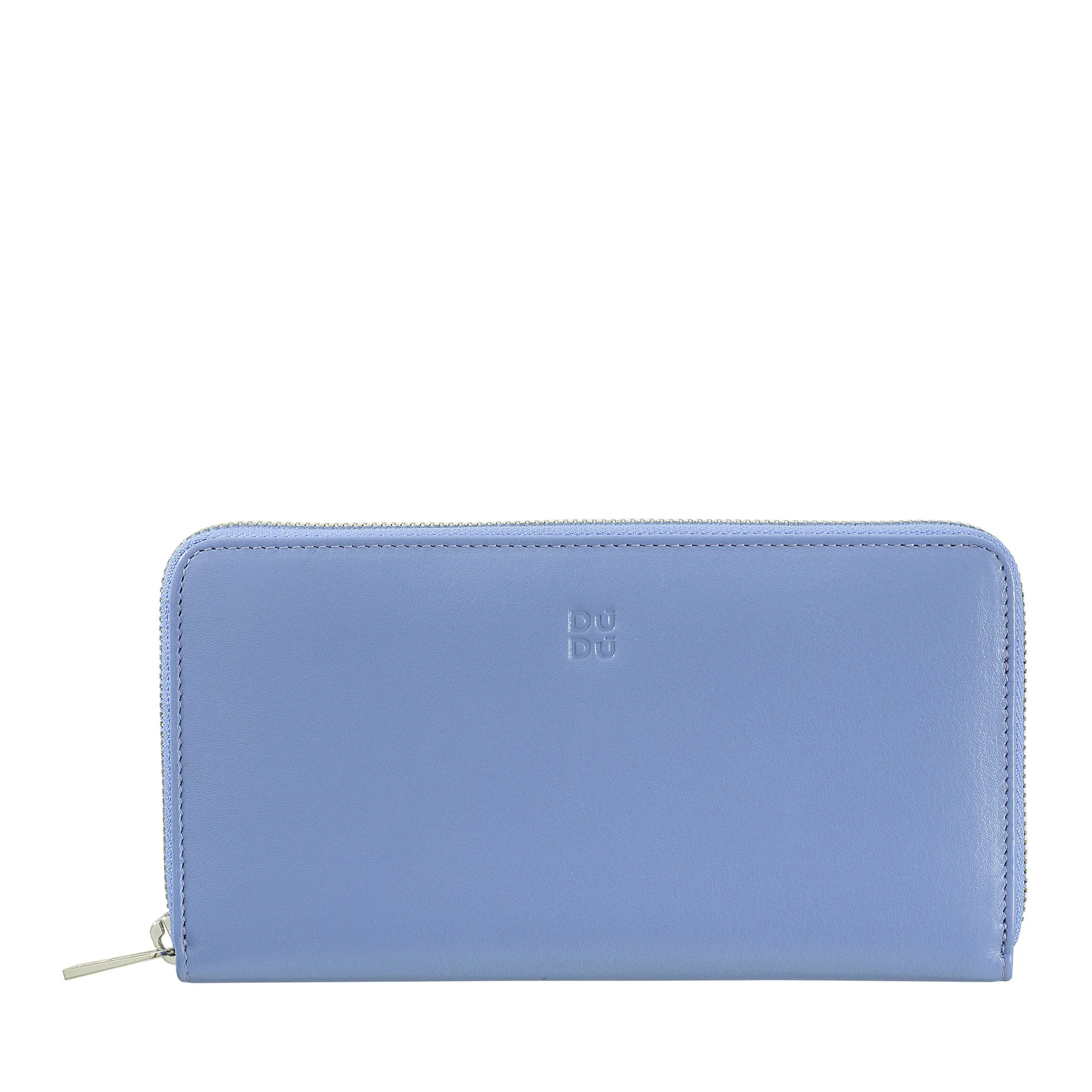 DUDU WOMEN'S WOMEN'S GREAT RFID of Vera Colorful Leather Zip Around