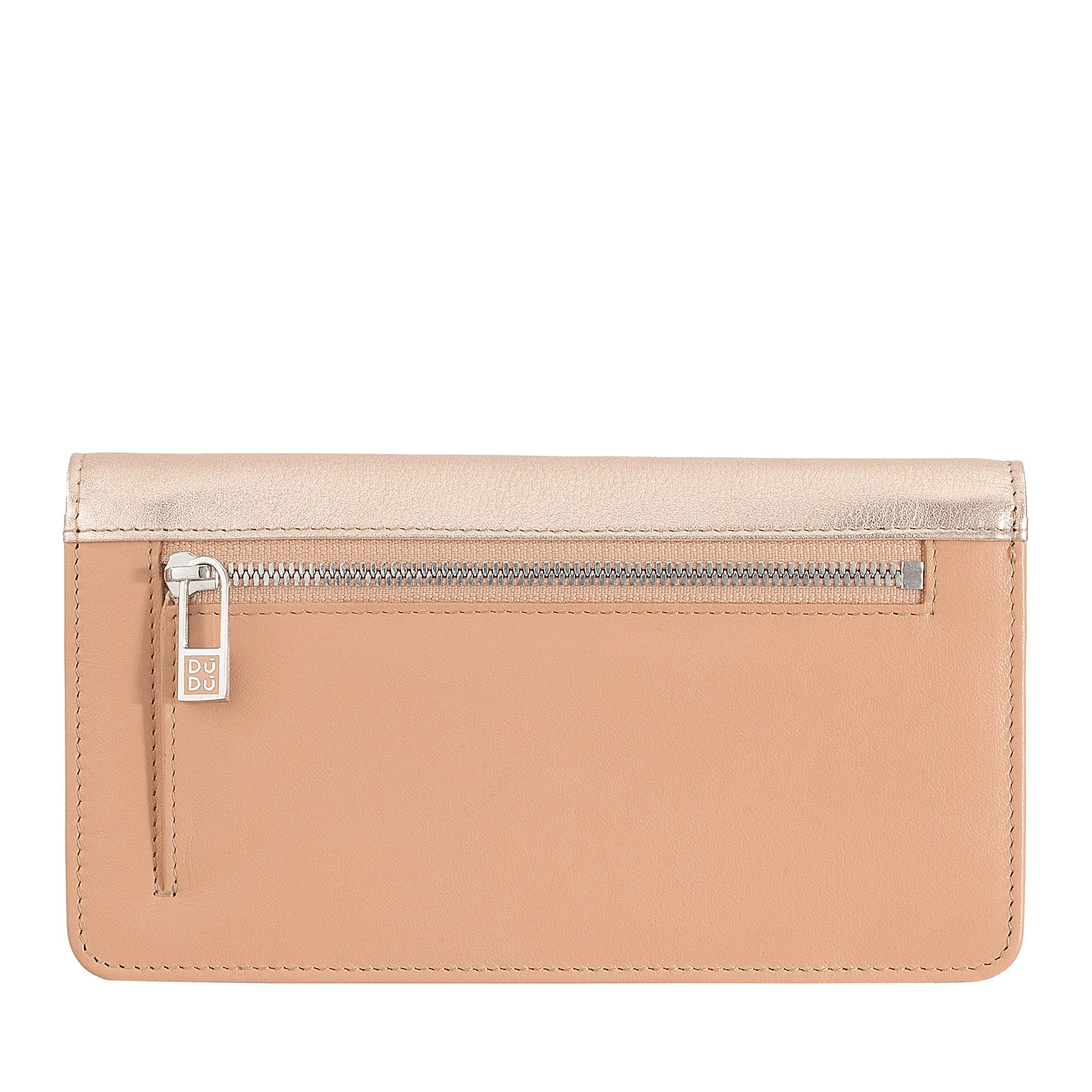 DUDU WORLD WORLD WOMEN IN MULTICOLOR SOFT LEATHER RFID PUN