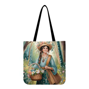 Faith - A Woodland Gatherer Cloth Shopping Tote