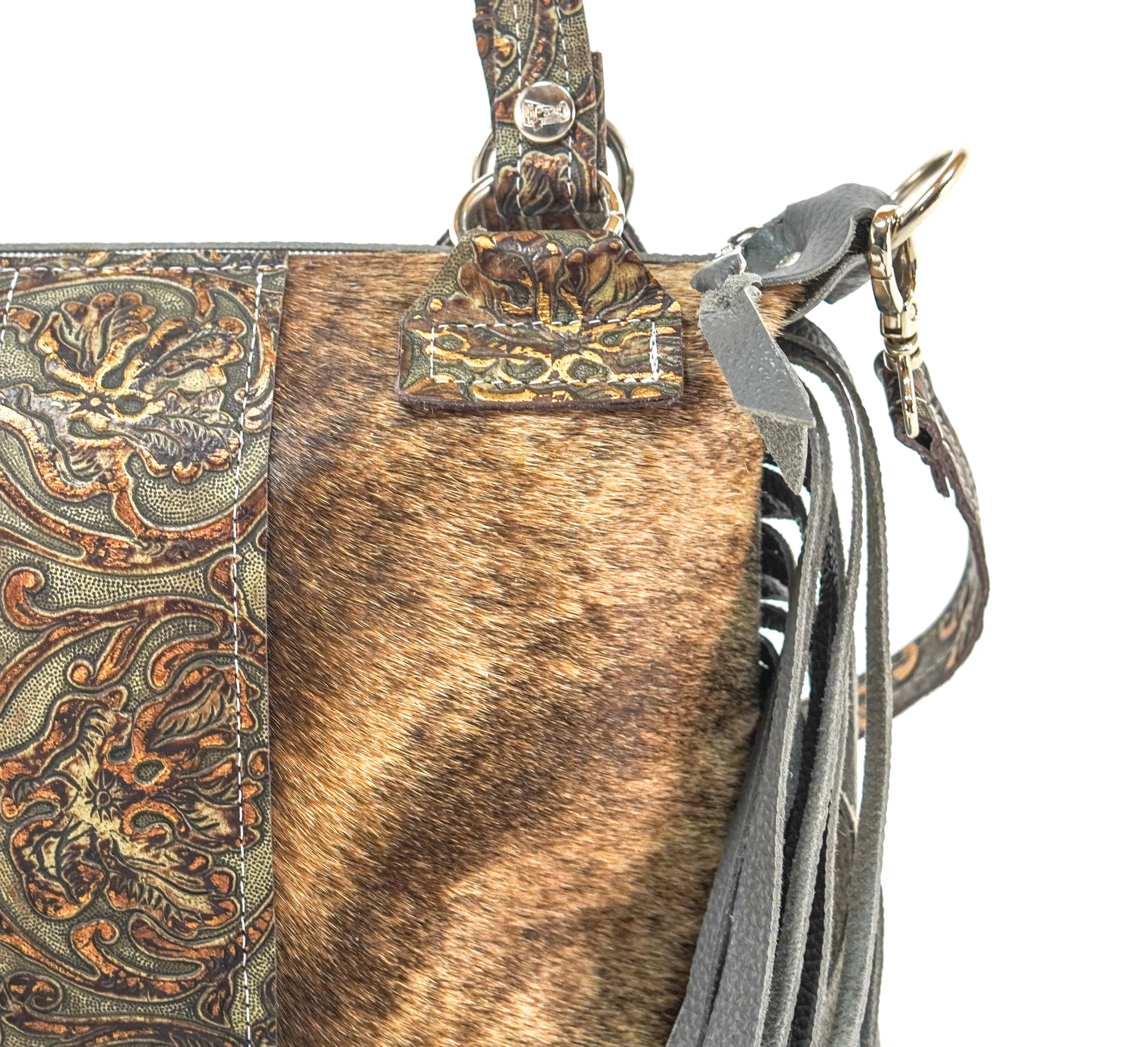 Fancy Annie - Brindle w/ Gilded Tool