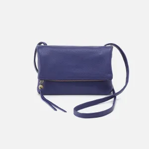 Grant Small Crossbody In Pebbled Leather - Dark Iris