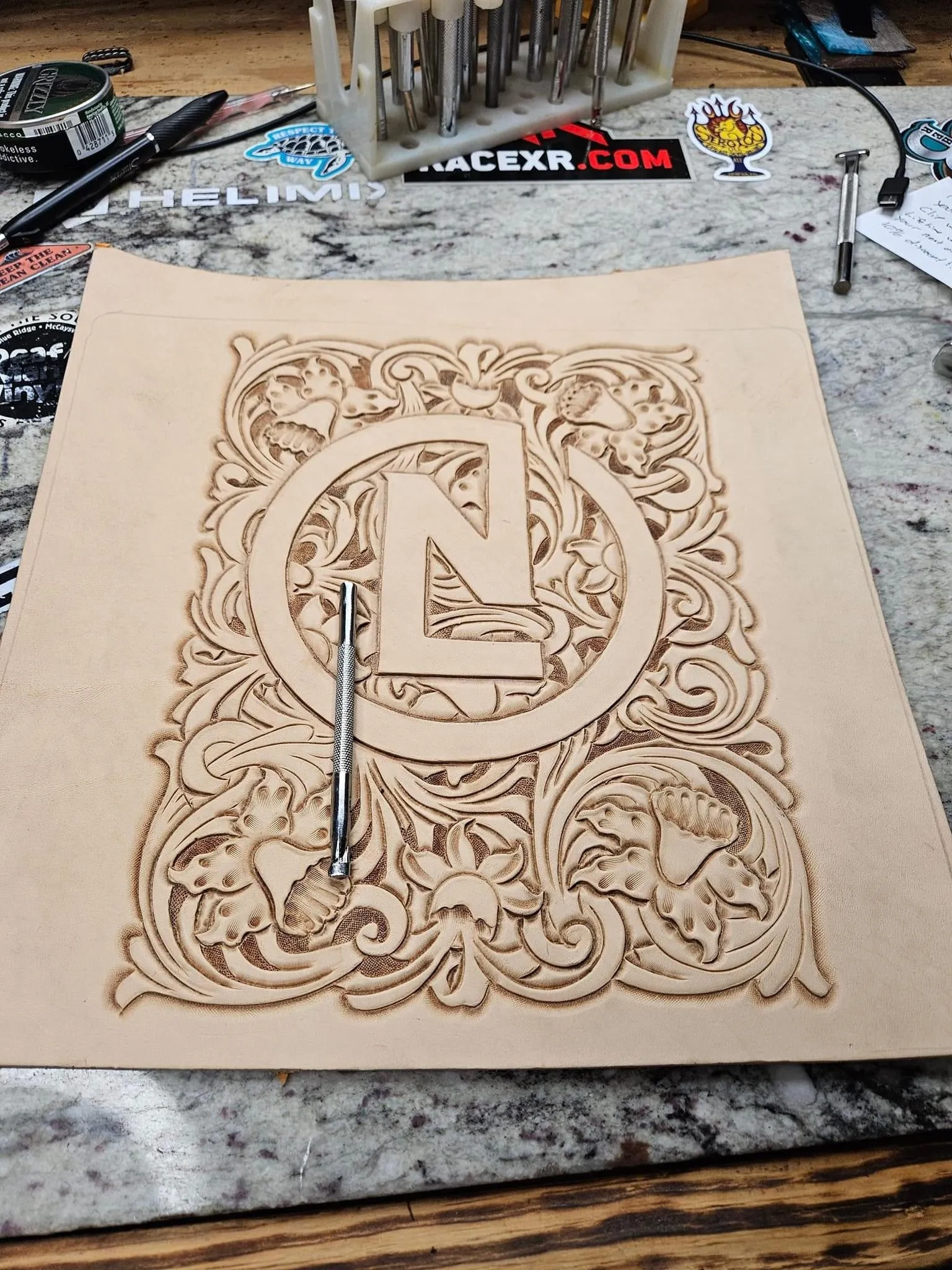 Hand-Tooled Portfolio