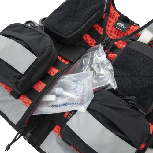 HELIKON SAR Emergency Rescue MOLLE Vest - Red