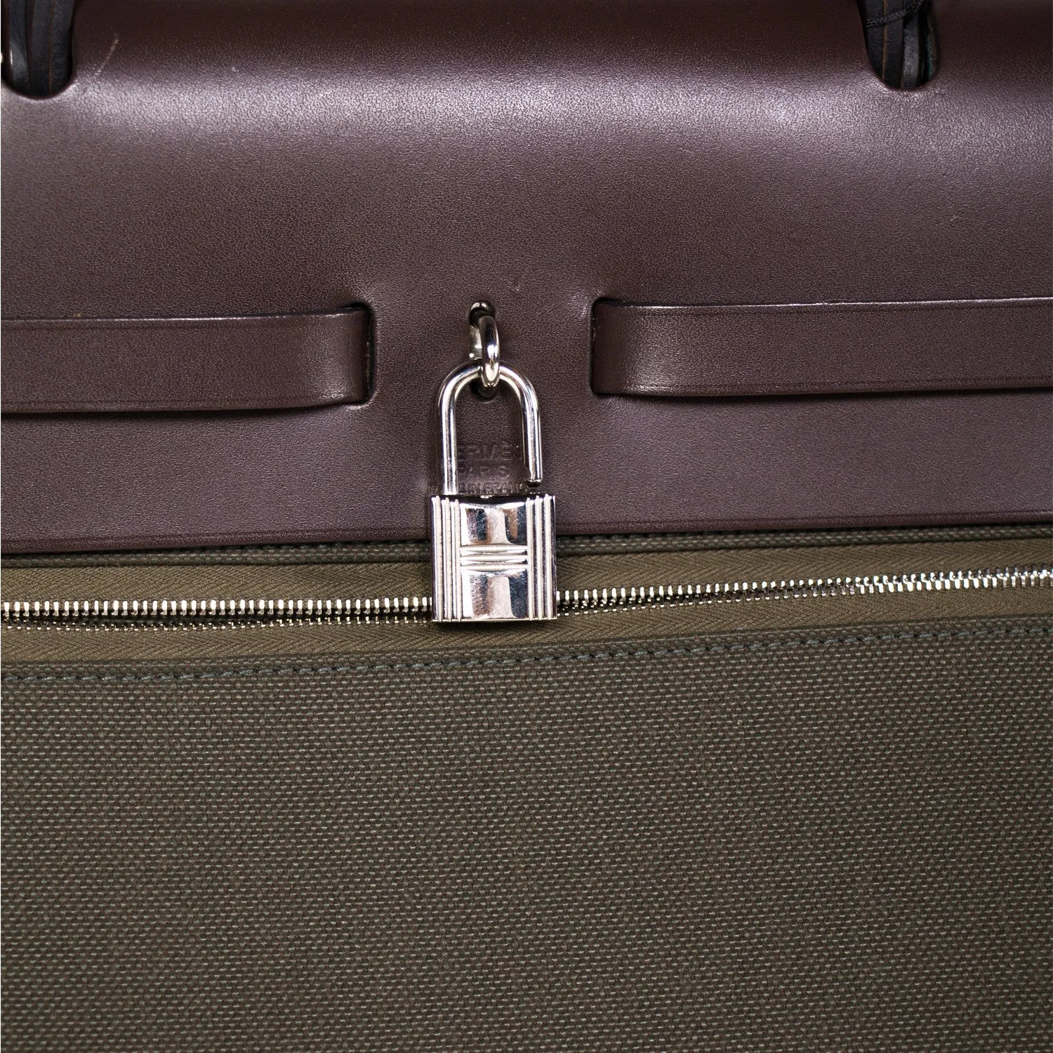 Hermes Herbag Zip 39 Vert Olive