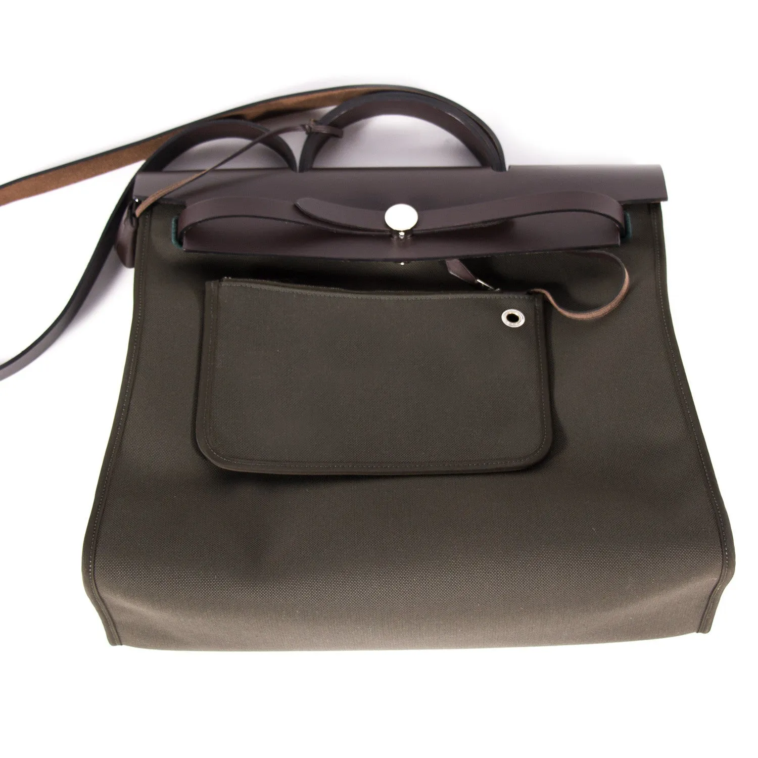 Hermes Herbag Zip 39 Vert Olive