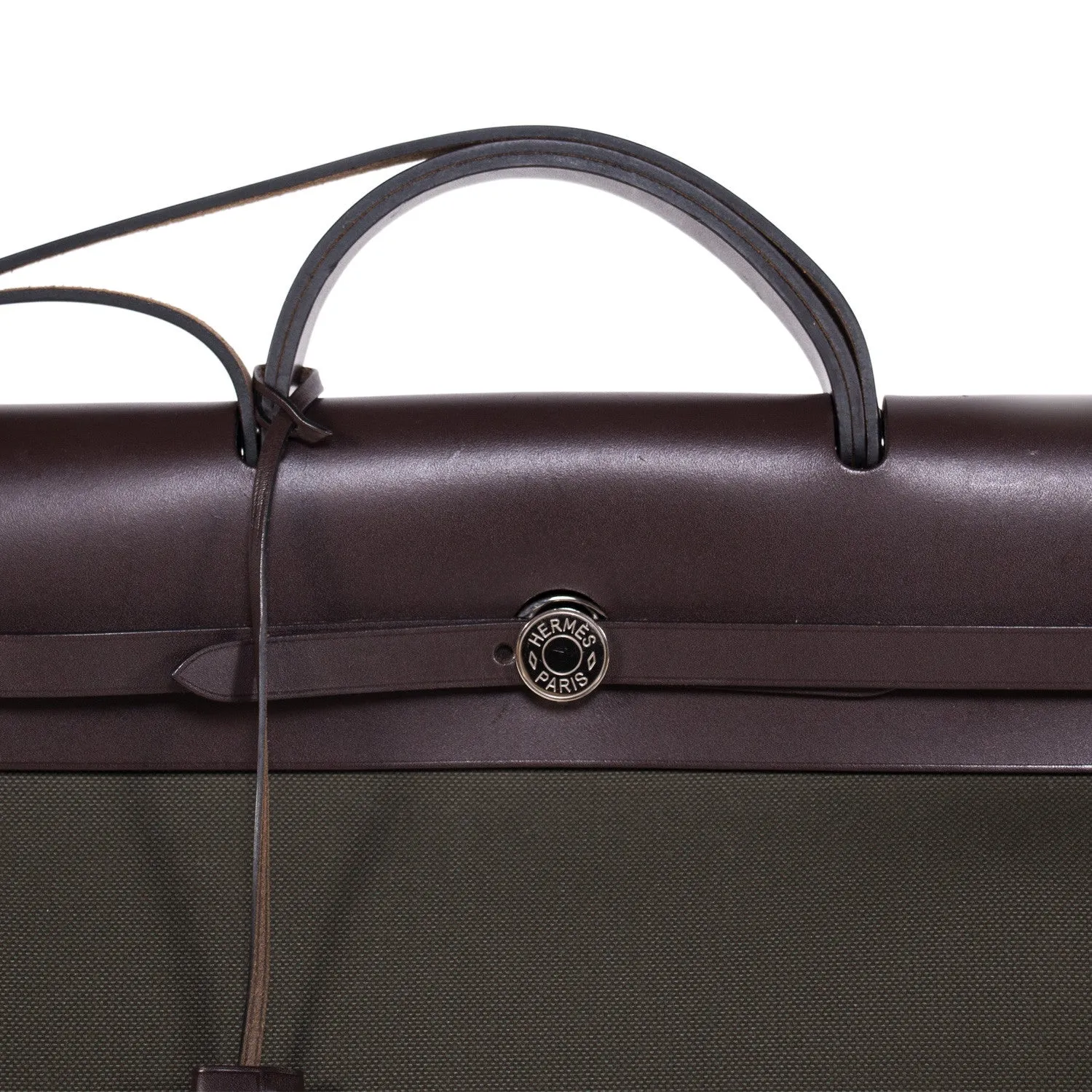 Hermes Herbag Zip 39 Vert Olive