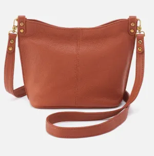 Hobo Pier Small Crossbody in Cognac
