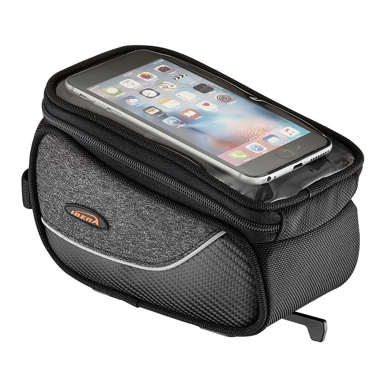 Ibera QR Top Tube bag with Phone Case