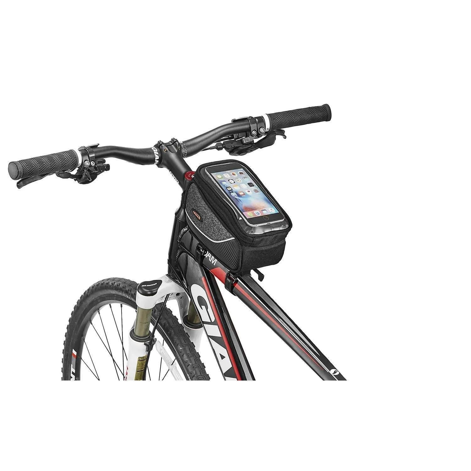 Ibera QR Top Tube bag with Phone Case