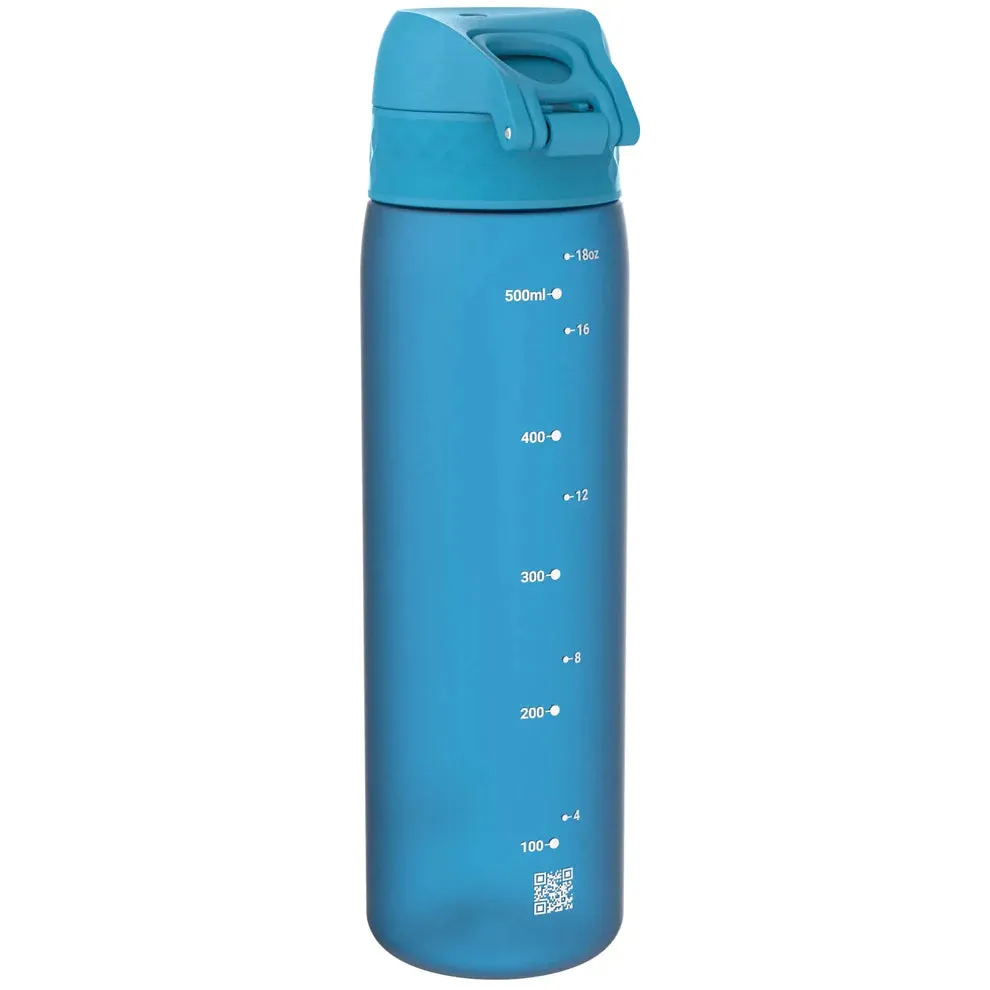 ION8 Slim 600ml BPA Free, Water Bottle - Blue