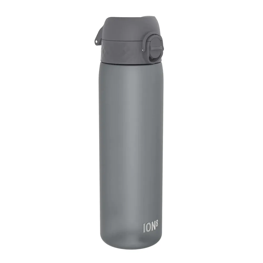 ION8 Slim 600ml BPA Free, Water Bottle - Grey