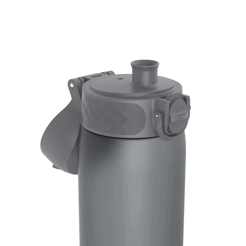 ION8 Slim 600ml BPA Free, Water Bottle - Grey