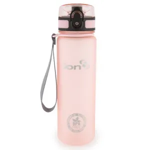 Ion8 Slim 600ml Water Bottle - Rose Quartz