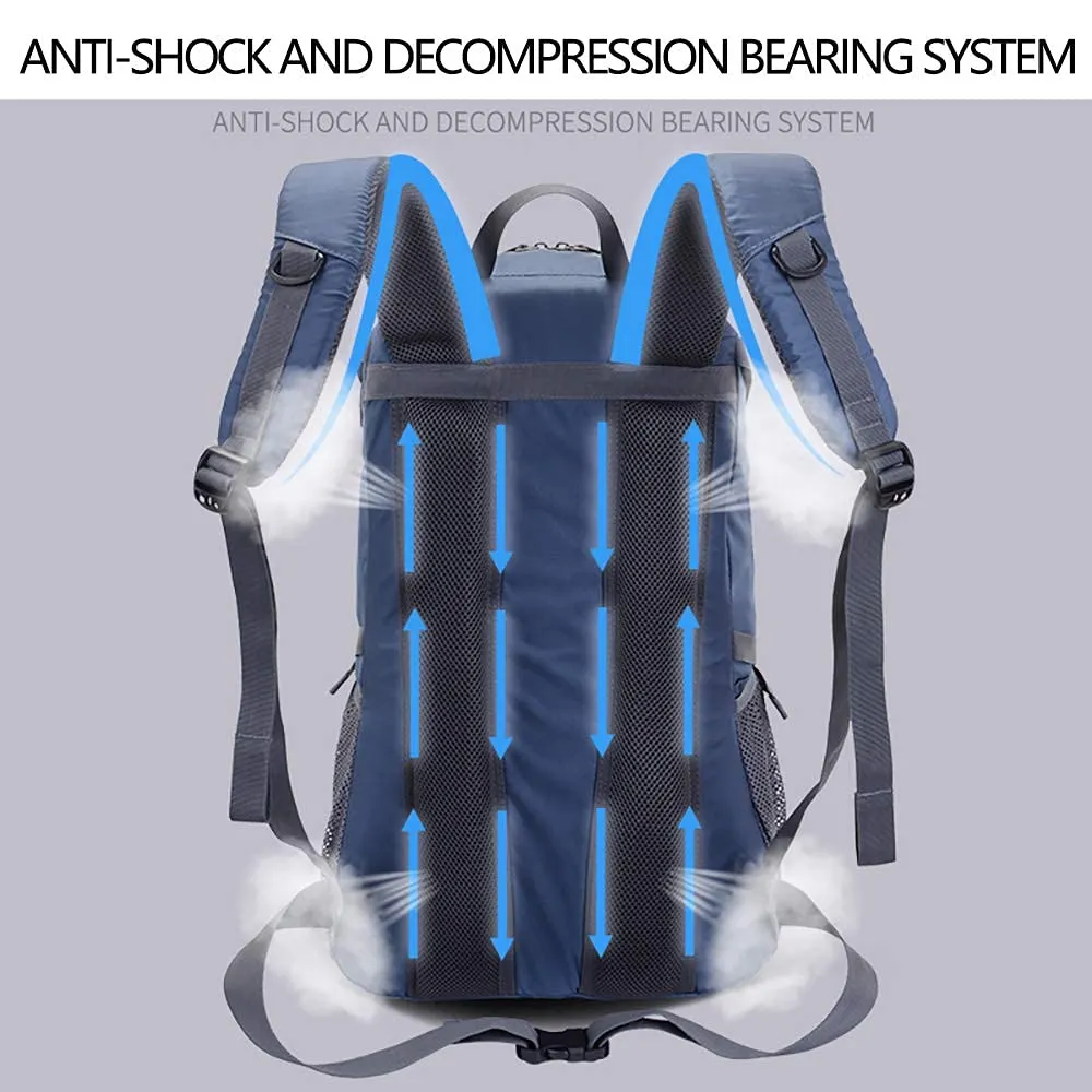 KinWild 40L Waterproof Hiking Camping Backpack