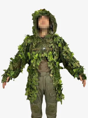 KMCS Cloak with Next Gen Leaf Strips - Green
